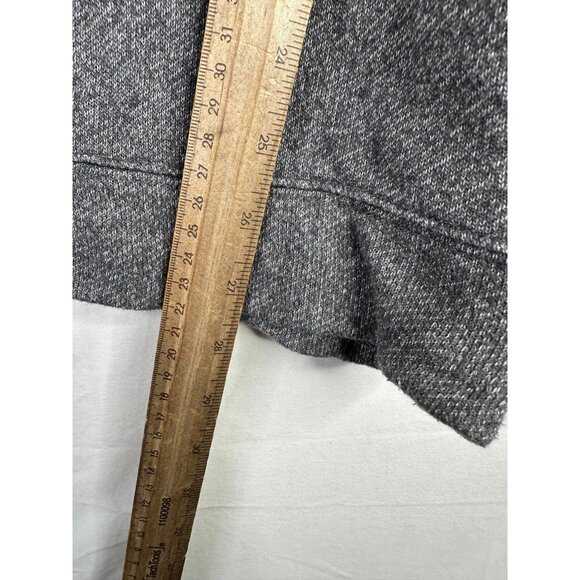 Loft Zipper Detail Long Sleeve Tunic size Small  Gray - Picture 8 of 8